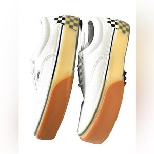 VANS Era Stacked White Checkerboard Size unisex 7.5(men) 9(women) with box